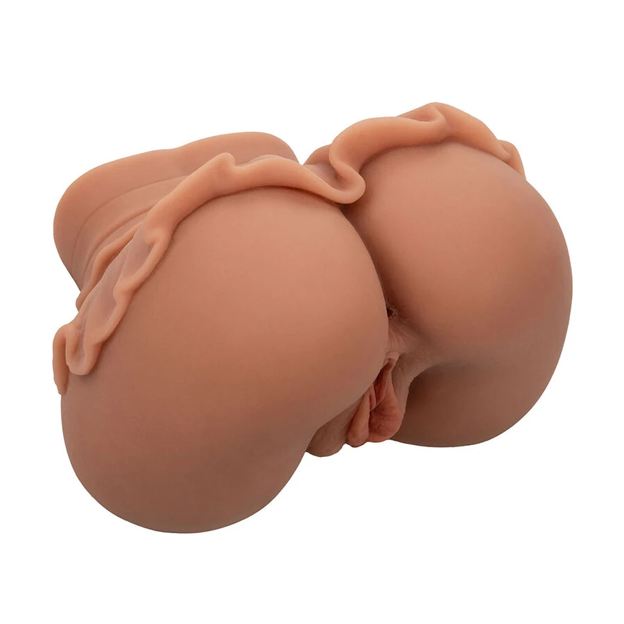 CALEXOTICS - A RAINHA DO BAILE MASTURBADOR DUPLO REALÍSTICO CARAMELO